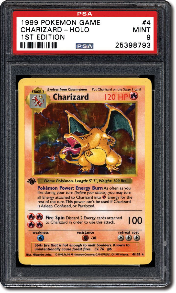 1999 Base Set • PSA 9
