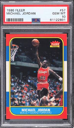 Michael Jordan #57 • PSA 10